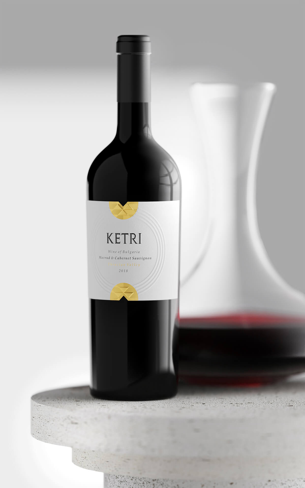 The charm of Ketri Wine label - printed at Dagaprint - Bugaria