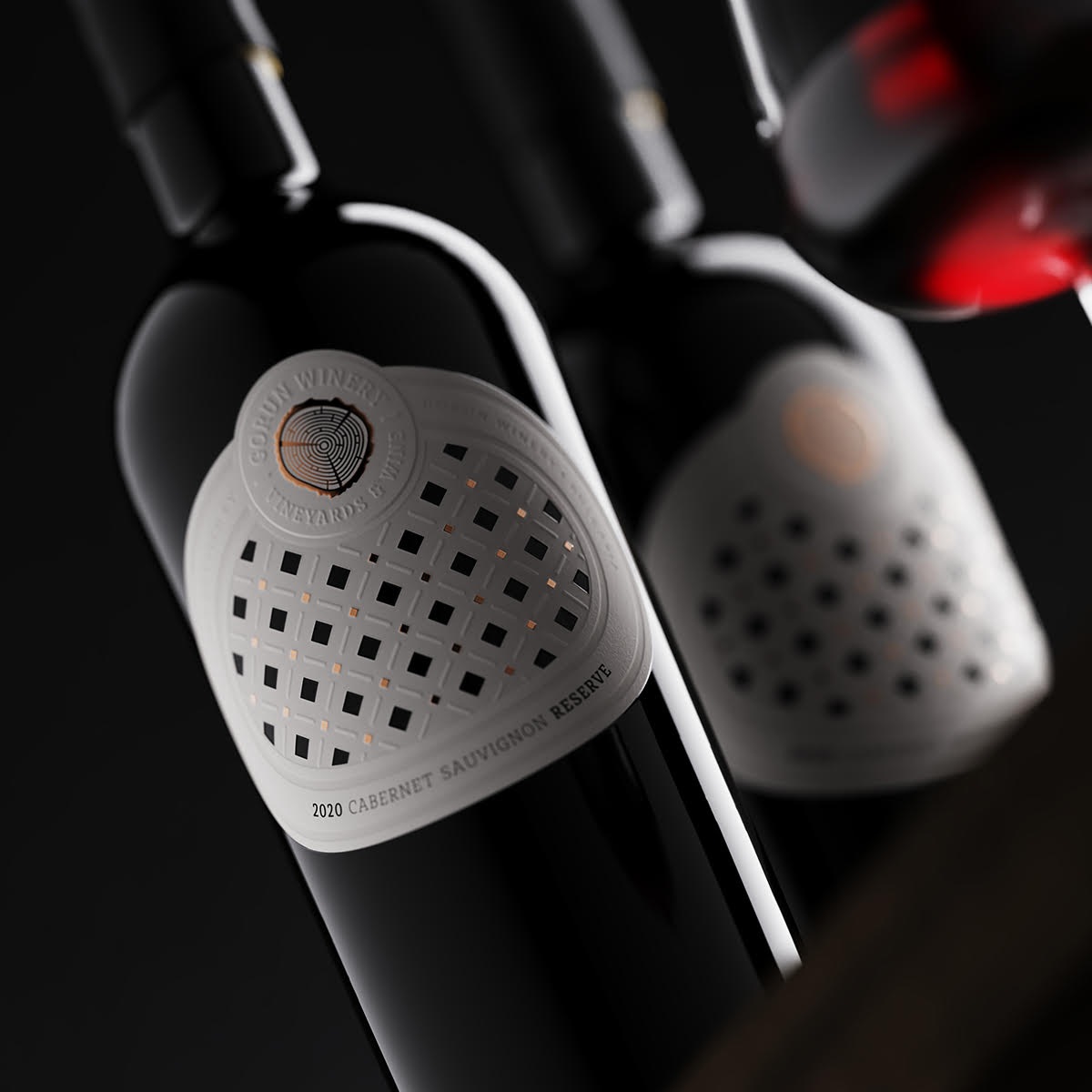 Printing Gorun Reserve Wine Label