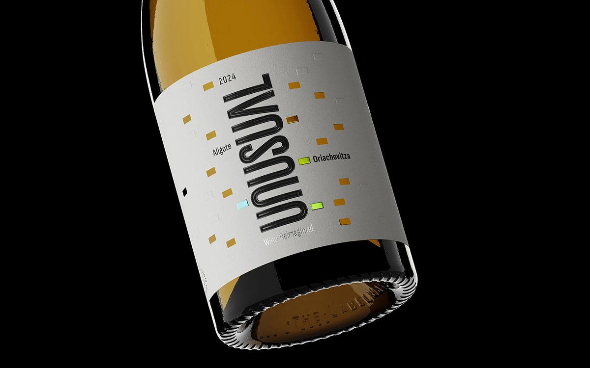 UNUSUAL Wine Label: A Bold Redefinition of Premium Design